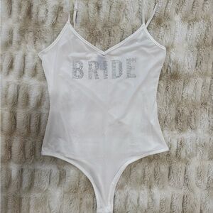 Windsor White Bride Bodysuit